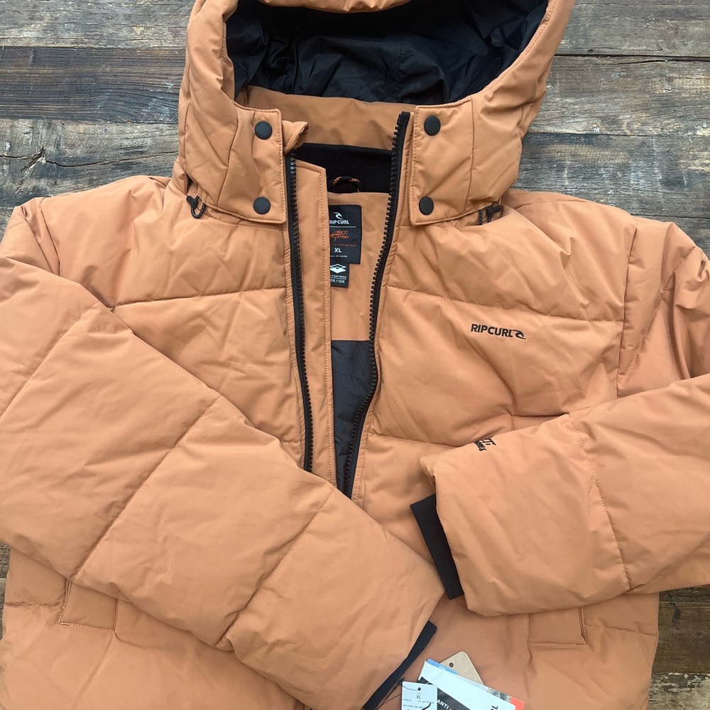NWT Rip Curl ladies Tidal Puffer Jacket Sz XL